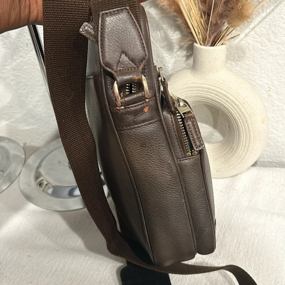 Burberry Logo Plate Bag crossbody All Leather Nova Check Vintage Pochette - Picture 4 of 14